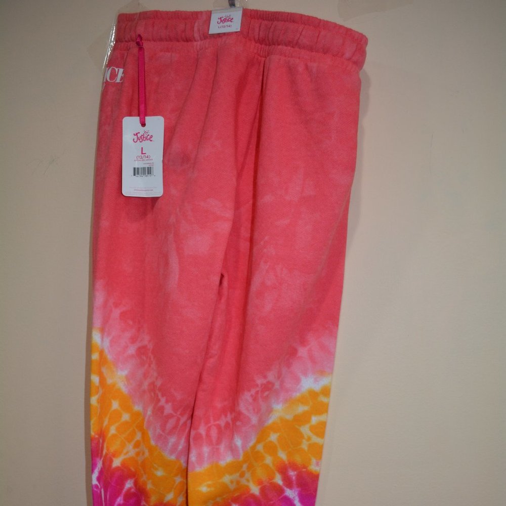 Justice EDF Girl's Jogger-Size 12-NEW